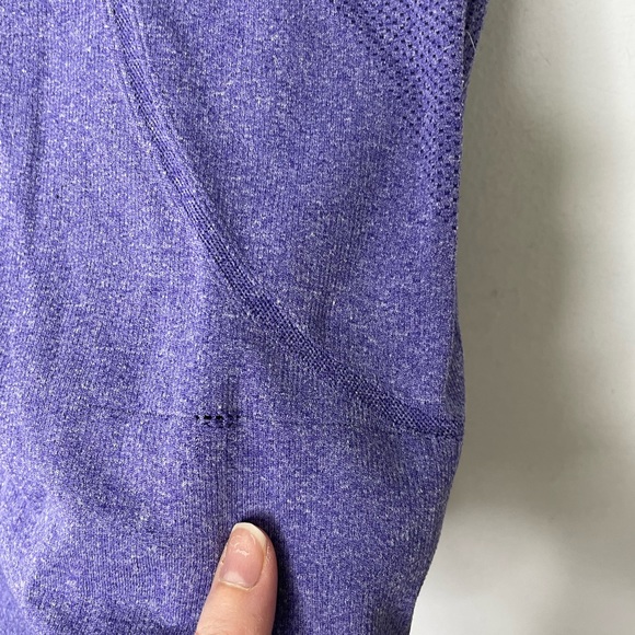 Lululemon Swiftly Tech Tee Size 8 Purple - Picture 3 of 7
